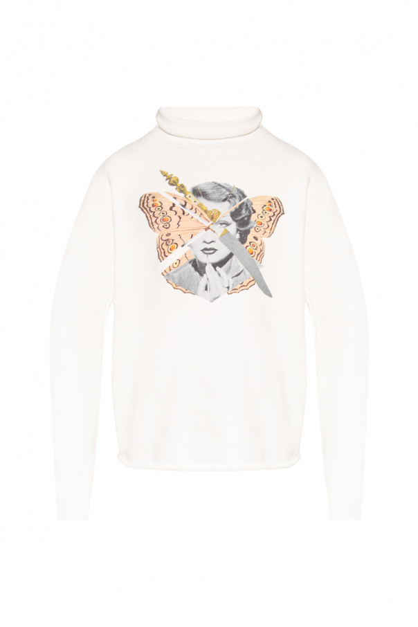 SchaferandweinerShops GB - White Mock neck sweatshirt Undercover ...